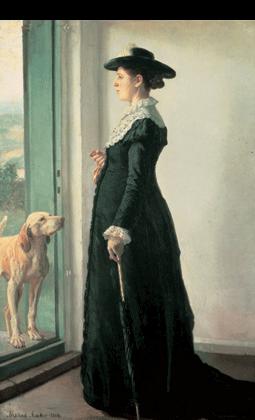 Michael Ancher Portrait of my Wife